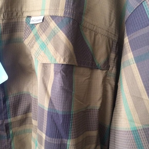 Columbia Omni Shade Button Down Shirt New - Picture 3 of 8